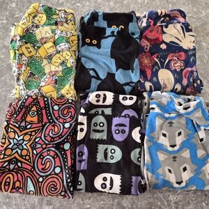 6 Pair LOT of rare LuLaRoe Kids Leggings